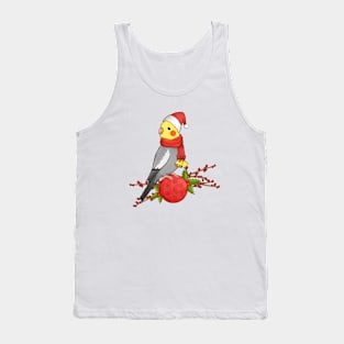 Xmas Cockatiel Tank Top